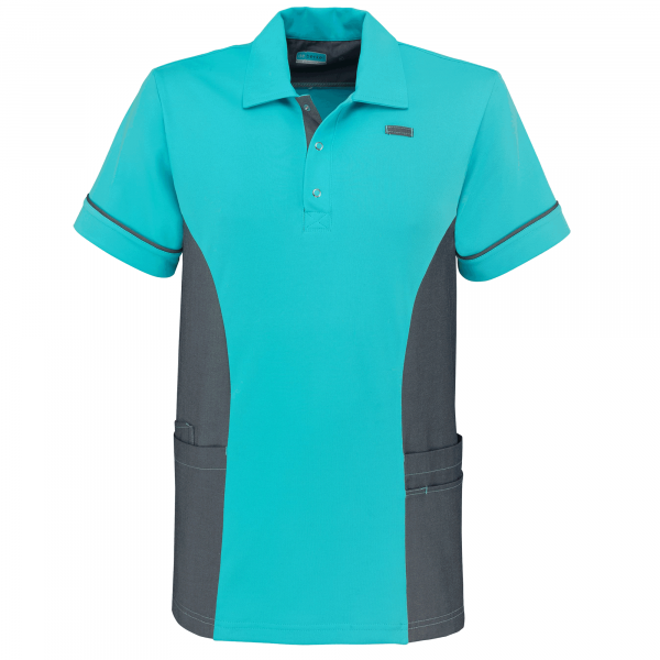 Teamdress-Taco-Unisex-Polokasack, türkis/denim