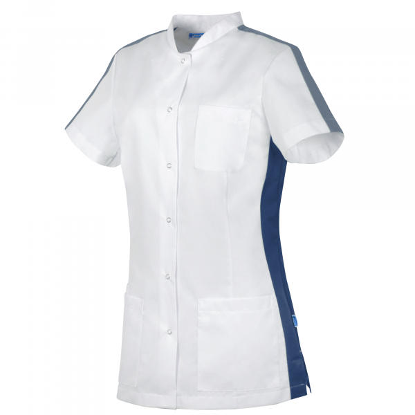 Teamdress-Kristel-Damenkasack, weiß/marine
