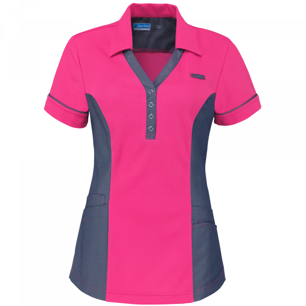 Teamdress-Trix-Damen-Polokasack, pink/denim