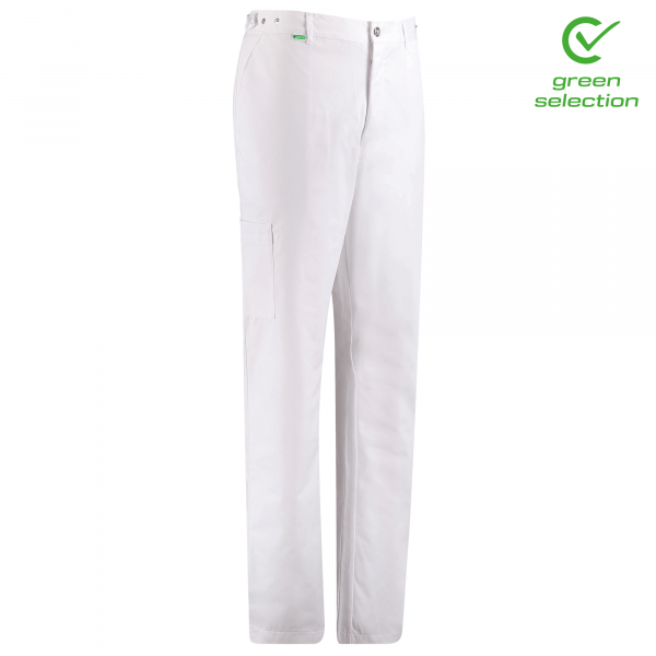 Teamdress-Oswald-Unisex-Hose, weiß