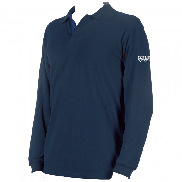 Teamdress-Poloshirt Multinorm LA, marine