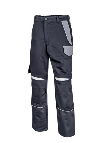 HB-Bundhose, Störlichtbogenschutz 7kA/4kA, ArcSelect, 2-lagig, zweifarbig, Stehkragen, verdeckte Druckknöpfe, anthrazitgrau/ mittelgrau