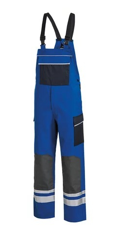 HB-Störlichtbogenschutz-Latzhose, 260 g/m², royal/navy