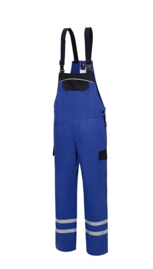 HB-Störlichtbogenschutz-Latzhose 7kA/4kA, royalblau/navy