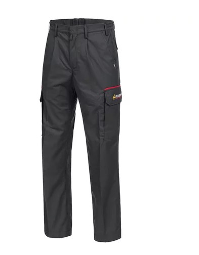 HB-Herren Bundhose, BADEN WÜRTTEMBERG, Flammgard, schwarzblau/rot