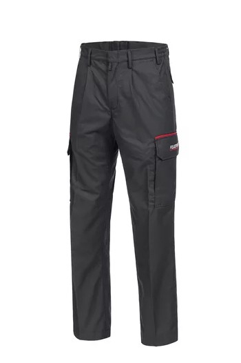 HB- Herren Bundhose, SAARLAND, Flammgard, schwarzblau/ rot
