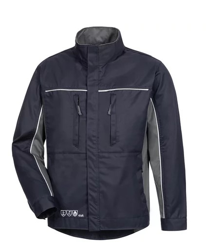 HB-Störlichtbogenschutz-Arbeitsblouson, 1-lagig, navy/dunkelgrau