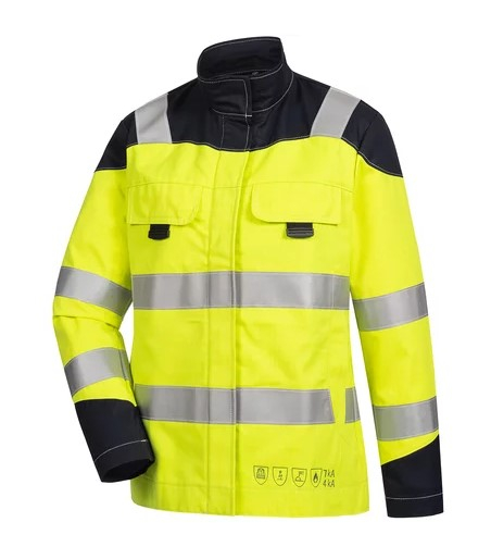 HB- Damenblouson 7KA/ 4KA, Störlichtbogen Kl.2, fluoreszierendgelb/ navy