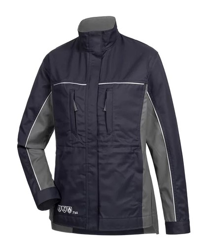 HB- Damenjacke 7KA, Störlichtbogen Kl.2, navy/ dunkelgrau