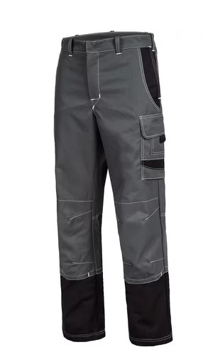 HB-Störlichtbogenschutz-Bundhose, 450 g/m², grau/schwarz