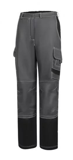 HB-Damen-Störlichtbogenschutz-Bundhose Kl.1, 4KA, 275 g/m², dunkelgrau/ schwarz