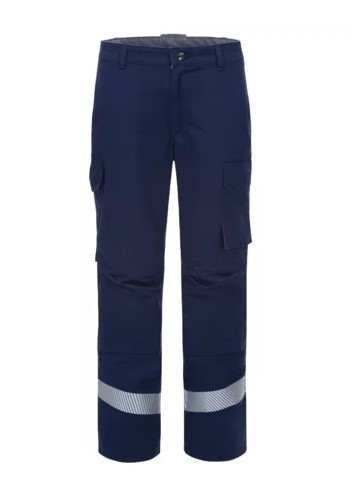HB-Flüssigmetallschutz- Hose, Al+Fe, 340 g/m², navy/ anthrazitgrau