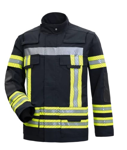 HB- Jacke für Flächenbrandbekämpfung, Wildfire 2.0, schwarzblau/ schwarz