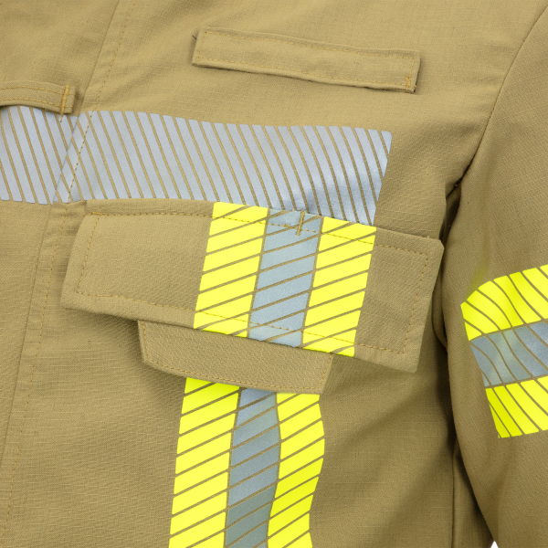 HB- Jacke für Flächenbrandbekämpfung, Wildfire 2.0, gold/ schwarz