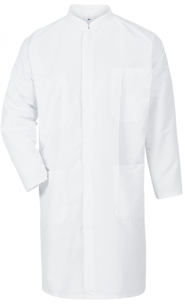 HB-Workwear, Arbeits-Mantel, Reinraum und Staub-Herrenmantel, 115 g/m², weiß