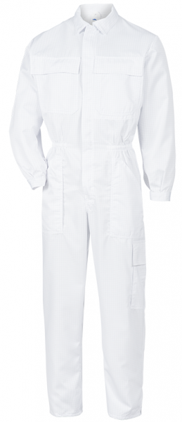 HB-Workwear, Arbeitsoverall, Reinraum und Staub-Overall, Kombi, 150 g/m², weiß
