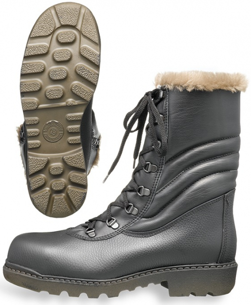 HB-Footwear, Kälteschutz, Tempex-S2-Sicherheits-Isolierstiefel, Winter-Kälte-Schnür-Stiefel, schwarz