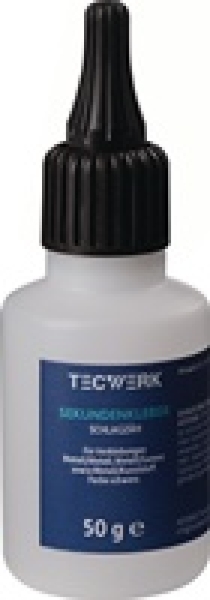 NW-Tecwerk Sekundenkleber schlagzäh 50 g schwarz Flasche