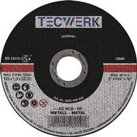 NW-Tecwerk Trennscheibe D230x3mm gerade Stahl Bohrung 22,23 mm