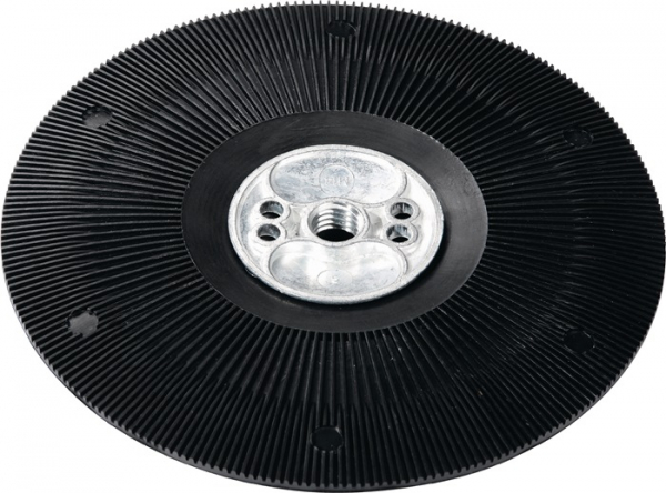 PROMAT-Betriebsbedarf, Stützteller D.125mm M14 gerippt
