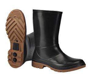 NORA-PVC-Gummi-Stiefel, Iseo, schwarz