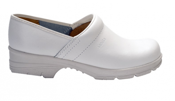 SANITA-Footwear, Arbeits-Berufs-Sicherheits-Clogs, San Duty, geschlossen, O2, weiß
