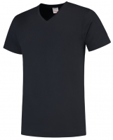 TRICORP-Worker-Shirts, T-Shirts, V-Ausschnitt, Slim Fit, 160 g/m², navy