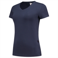 TRICORP-Worker-Shirts, Damen-T-Shirts, V-Ausschnitt, 190 g/m², dunkelblau