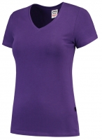 TRICORP-Worker-Shirts, Damen-T-Shirts, V-Ausschnitt, 190 g/m², purple