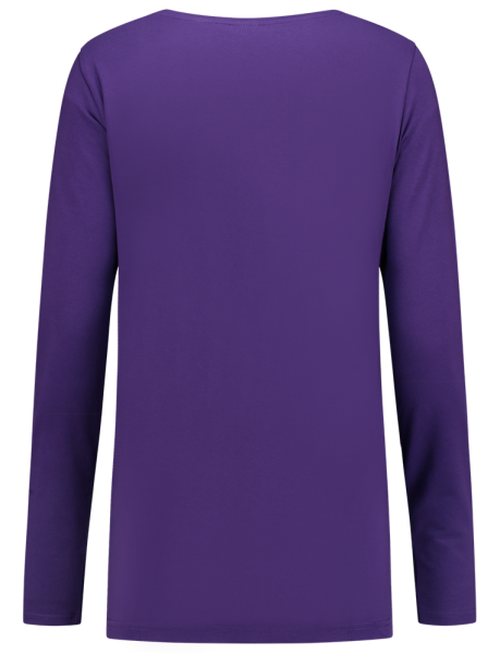 TRICORP-Worker-Shirts, Damen-T-Shirts, langarm, 190 g/m², purple