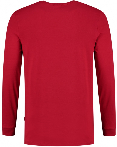 TRICORP-Worker-Shirts, T-Shirt, Basic Fit, Langarm, 200 g/m², red