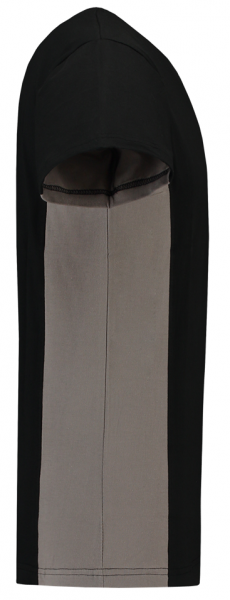 TRICORP-Worker-Shirts, T-Shirt, mit Brusttasche, Bicolor, 190 g/m², black-grey