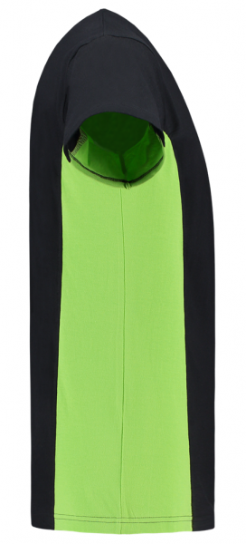TRICORP-Worker-Shirts, T-Shirt, mit Brusttasche, Bicolor, 190 g/m², black-lime
