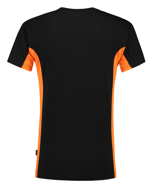 TRICORP-Worker-Shirts, T-Shirt, mit Brusttasche, Bicolor, 190 g/m², black-orange