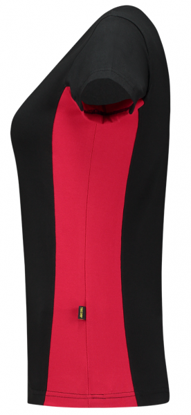 TRICORP-Worker-Shirts, Damen-T-Shirt, Bicolor, 190 g/m², black-red
