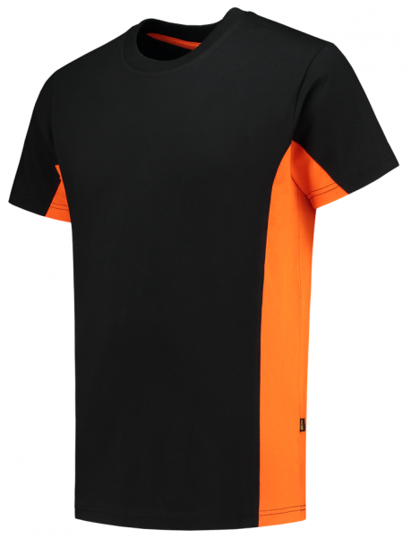 TRICORP-Worker-Shirts, T-Shirt, Bicolor, 190 g/m², black-orange