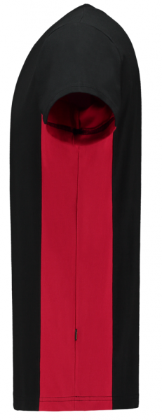 TRICORP-Worker-Shirts, T-Shirt, Bicolor, 190 g/m², black-red