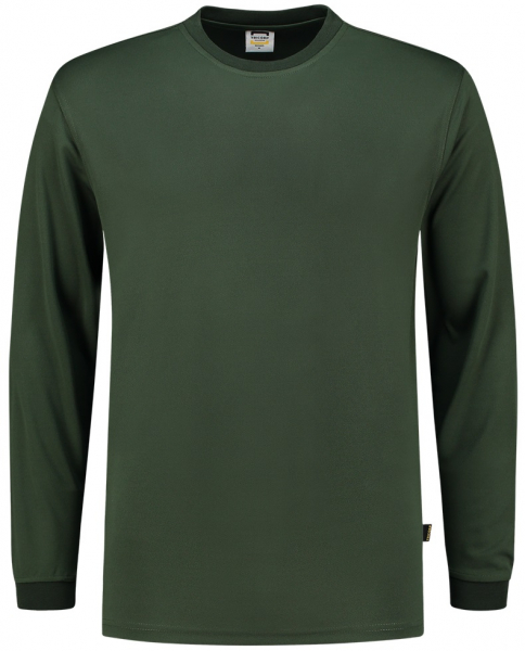TRICORP-Worker-Shirts, T-Shirt, Basic Fit, UV-Schutz Cooldry, Langarm, 180 g/m², bottlegreen