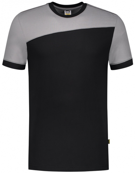 TRICORP-Worker-Shirts, T-Shirt, Basic Fit, Bicolor, Kurzarm, 190 g/m², black-grey