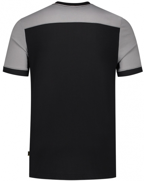 TRICORP-Worker-Shirts, T-Shirt, Basic Fit, Bicolor, Kurzarm, 190 g/m², black-grey