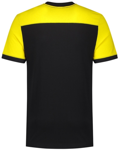 TRICORP-Worker-Shirts, T-Shirt, Basic Fit, Bicolor, Kurzarm, 190 g/m², black-yellow
