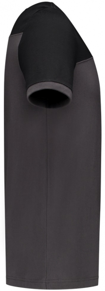TRICORP-Worker-Shirts, T-Shirt, Basic Fit, Bicolor, Kurzarm, 190 g/m², darkgrey-black