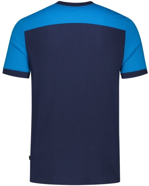TRICORP-Worker-Shirts, T-Shirt, Basic Fit, Bicolor, Kurzarm, 190 g/m², ink-turquoise