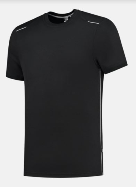 Tricorp T-Shirt Accent, black/grey
