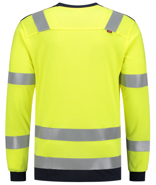 TRICORP-Warnschutz, T-Shirt, Mulitnorm, langarm, 200 g/m², warngelb