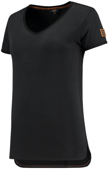 TRICORP-Worker-Shirts, Damen-T-Shirts, Premium, V-Ausschnitt, 180 g/m², black