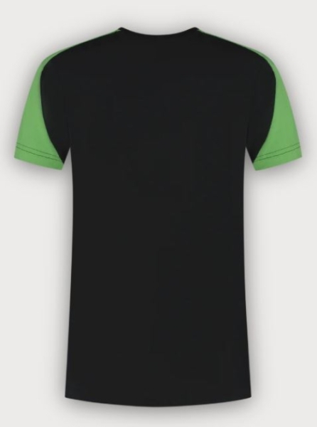 Tricorp T-Shirt Bicolor Redefined, Black-Lime