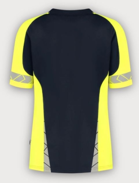Tricorp T-Shirt Reflective Redefined Damen, Ink-Fluor Yellow