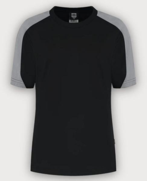 Tricorp T-Shirt Bicolor Redefined Damen, Black-Grey