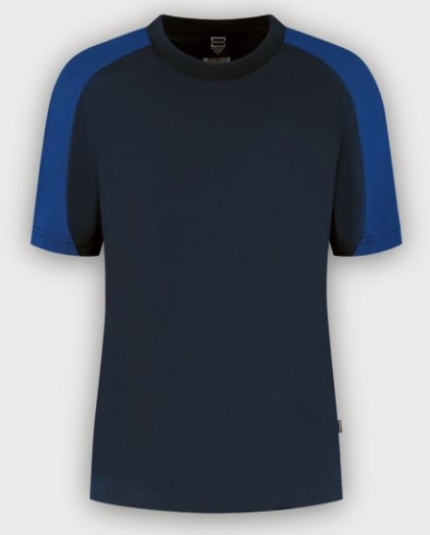 Tricorp T-Shirt Bicolor Redefined Damen, Ink-Royalblue